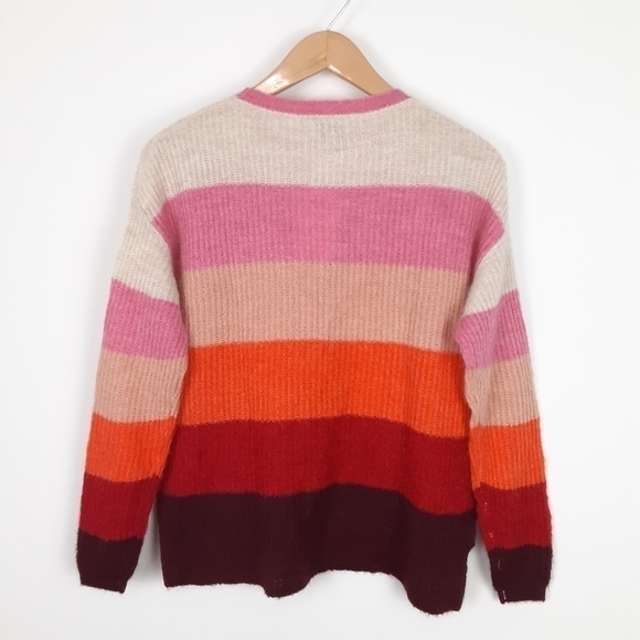 NWT Silverflint Stripe Alpaca Blend Sweater Size XS - Picture 10 of 10